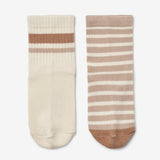 Wheat Main Sæt af 2 par sokker Jamie Socks/Tights 3352 sand