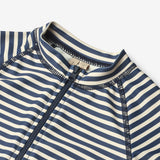 Wheat Main Bade heldragt Cas Swimwear 1048 blue stripe