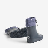 Wheat Footwear Barfodsgummistøvle Zerro Rubber Boot 1432 navy