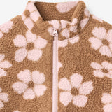 Wheat Outerwear Fleece Vest Selina Vest 9788 warm hazel flowers