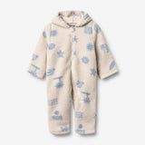 Wheat Outerwear Fleecedragt Allo Outdoor Suit 9613 white onyx jacquard