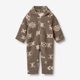 Wheat Outerwear Fleecedragt Allo Outdoor Suit 9679 dry wood jacquard