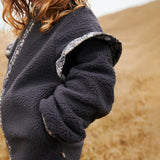 Wheat Outerwear Fleecejakke Ellena Sweatshirt 9526 black sea