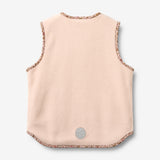 Wheat Outerwear Fleecevest Nonno Vest 2596 soft rose