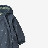 Wheat Outerwear Flyverdragt Adi Outdoor Suit 9534 greyblue letters