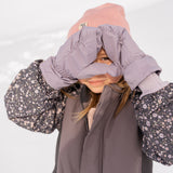 Wheat Outerwear Flyverdragt Kallo Outdoor Suit 9528 black sea open flowers