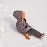 Wheat Outerwear Flyverdragt Kallo Outdoor Suit 9528 black sea open flowers