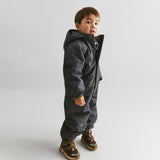 Wheat Outerwear Flyverdragt Miko Outdoor Suit 9534 greyblue letters