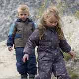 Wheat Outerwear Flyverdragt Moe Outdoor Suit 9675 plum truffle stars