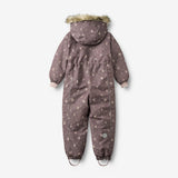 Wheat Outerwear Flyverdragt Moe Outdoor Suit 9675 plum truffle stars