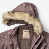 Wheat Outerwear Flyverdragt Moe Outdoor Suit 9675 plum truffle stars