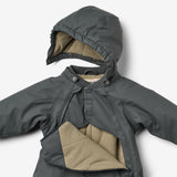 Wheat Outerwear Gummi Flyverdragt Evig Outdoor Suit 1292 greyblue