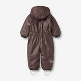 Wheat Outerwear Gummi Flyverdragt Evig Outdoor Suit 9620 chocolate plum