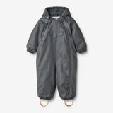 Wheat Outerwear Gummi Flyverdragt Evig | Baby Snowsuit 1131 dark ink