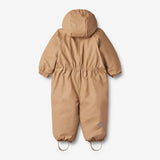 Wheat Outerwear Gummi Flyverdragt Evig | Baby Snowsuit 3305 cappuccino