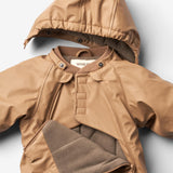 Wheat Outerwear Gummi Flyverdragt Evig | Baby Snowsuit 3305 cappuccino