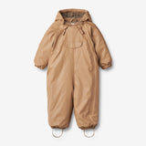 Wheat Outerwear Gummi Flyverdragt Evig | Baby Snowsuit 3305 cappuccino