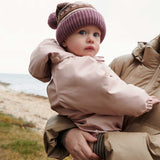 Wheat Outerwear Gummi Flyverdragt Evig | Baby Snowsuit 2313 pale rose