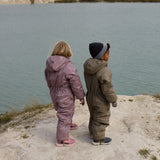 Wheat Outerwear Gummi Flyverdragt Ludo Outdoor Suit 0099 grey stone