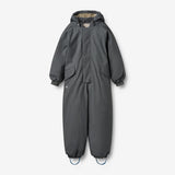 Wheat Outerwear Gummi Flyverdragt Ludo Outdoor Suit 1292 greyblue