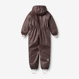 Wheat Outerwear Gummi Flyverdragt Ludo Outdoor Suit 9620 chocolate plum