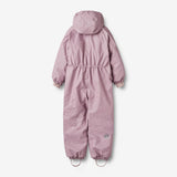 Wheat Outerwear Gummi Flyverdragt Ludo Snowsuit 1353 soft lilac flowers