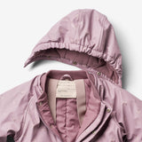 Wheat Outerwear Gummi Flyverdragt Ludo Snowsuit 1353 soft lilac flowers