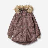 Wheat Outerwear Jakke Mathilde Jackets 3121 eggplant buttercups