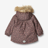 Wheat Outerwear Jakke Mathilde | Baby Jackets 3121 eggplant buttercups
