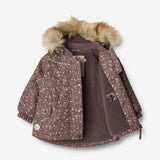 Wheat Outerwear Jakke Mathilde | Baby Jackets 3121 eggplant buttercups