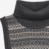 Wheat Outerwear Jacquard Halsedisse Majo Accessories 0064 charcoal melange