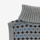 Wheat Outerwear Jacquard Halsedisse Stoffe Accessories 0105 grey melange