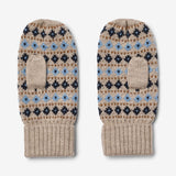 Wheat Outerwear Jacquard Luffer Haansi Accessories 9574 warm sand melange
