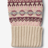 Wheat Outerwear Jacquard Mittens Cotta Accessories 2026 rose