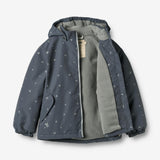 Wheat Outerwear Jakke Svende Jacket 9534 greyblue letters