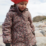 Wheat Outerwear Jakke Tove Tech Jackets 1186 raven wild flowers