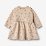 Wheat Main Jersey Kjole Emmy Dress 9573 warm sand flowers