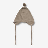 Wheat Outerwear Strik Hue Bindebånd Liro | Baby Outerwear acc. 3239 beige stone