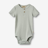 Wheat Main Kortærmert Body Magnus Underwear/Bodies 9436 rainy sky