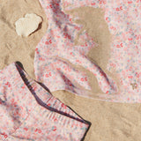 Wheat Main Kortærmet Bade T-shirt Jackie T-Shirt 2526 powder flowers and seashells