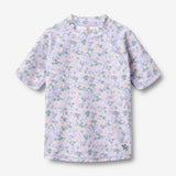 Wheat Main Kortærmet Bade T-shirt Jackie T-Shirt 9605 purple light petunias