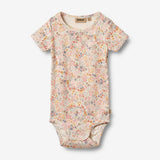 Wheat Main Kortærmet Body Linette Underwear/Bodies 9418 bright flowers