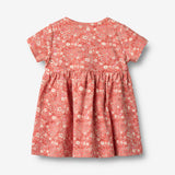 Wheat Main Kortærmet Kjole Nova Dress 9422 coral flowers