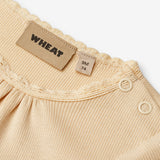 Wheat Main Kortærmet Rib Body Edna Body 9430 macadamia
