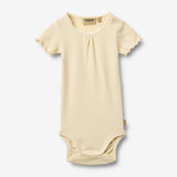 Wheat Main Kortærmet Rib Body Edna Body 9631 barely apricot