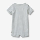 Wheat Main Kortærmet Sommerdragt Alfred Jumpsuit 1048 blue stripe