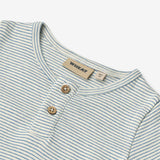 Wheat Main Kortærmet Sommerdragt Alfred Jumpsuit 1048 blue stripe
