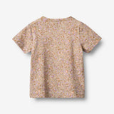 Wheat Main Kortærmet T-Shirt Manna T-Shirt 9409 lilac flower meadow
