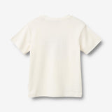 Wheat Main Kortærmet T-shirt Vildfred T-Shirt 3182 ivory