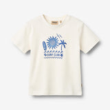 Wheat Main Kortærmet T-shirt Vildfred T-Shirt 3182 ivory